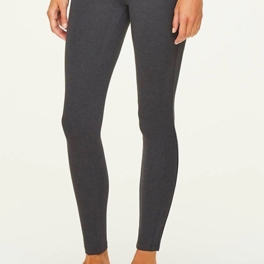 LOFT Dark Grey Ponte Leggings-NWT     - Picture 3 of 7